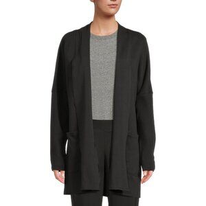 PACT Airplane Cardigan in black